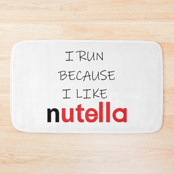 Item preview, I run because i like nutella  designed and sold by PeterSS.