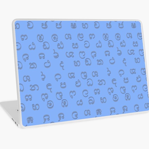 Item preview, sinhala alphabet - blue designed and sold by ZiphGames.