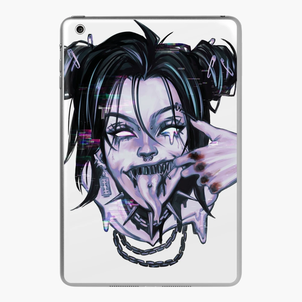 woman face iPad Case & Skin for Sale by elya dead