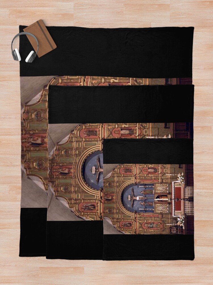 Thumbnail 5 of 6, Throw Blanket, Church Altar designed and sold by JeanJohnJohn.