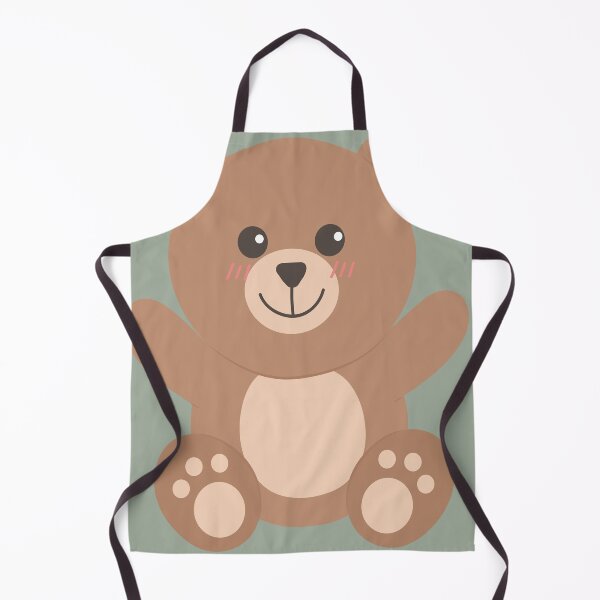 Item preview, Green Teddy Bear Cover designed and sold by peachyline.