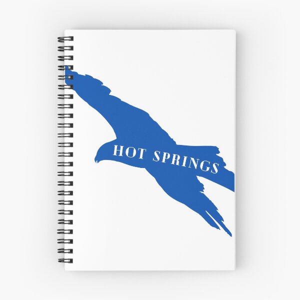 Item preview, Hot Springs birding hawk logo  designed and sold by TheWaterBirds.