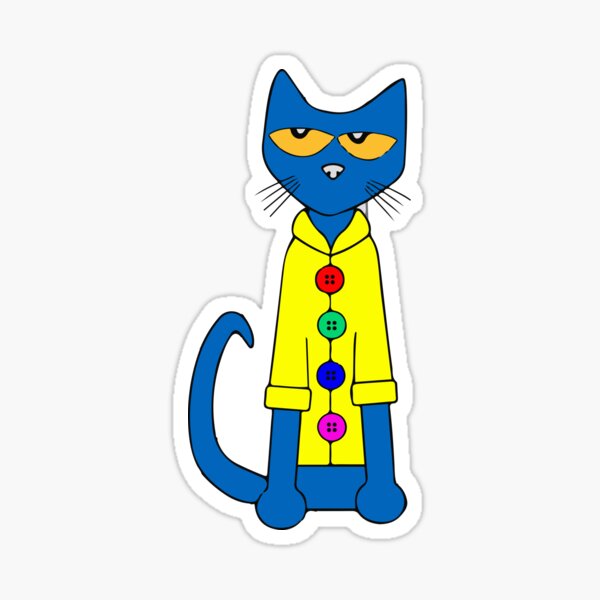 Stickers Sur Le Theme Pete Le Chat Redbubble