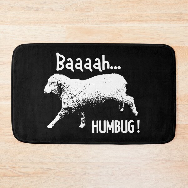 Item preview, Baaaah HUMBUG sheep designed and sold by Tree45.