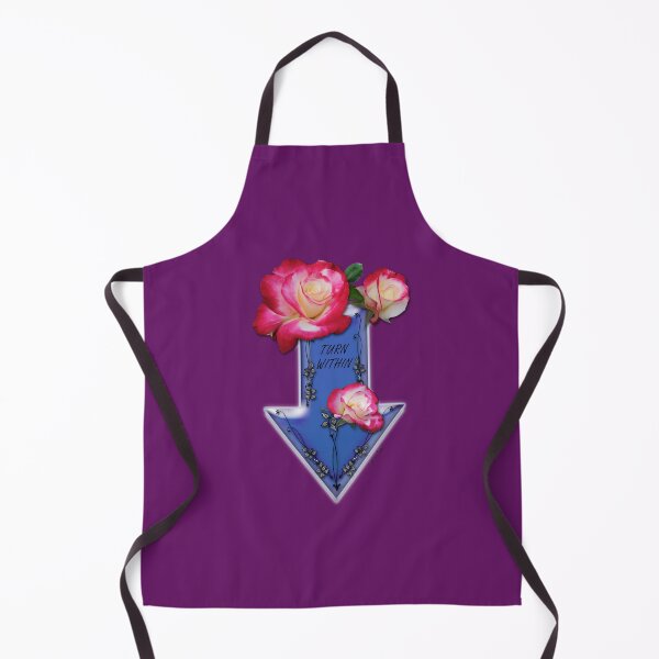Item preview, Turn Within Hidden Treasures Map Purple Blue designed and sold by SpiritGifts.