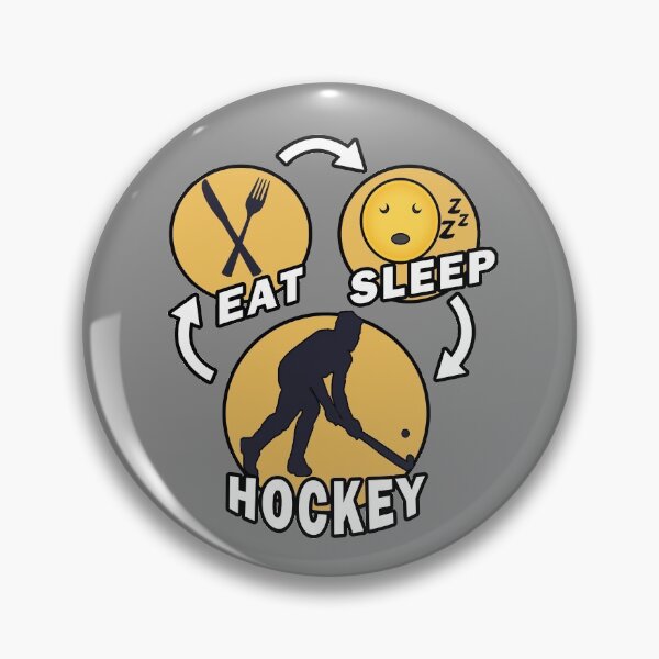 Item preview, Eat Sleep Hockey Repeat designed and sold by teledesign.