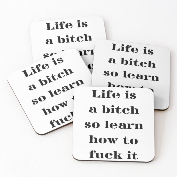 Item preview, Life is a bitch .. designed and sold by BESTSAYINGS.