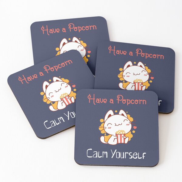 Item preview, Have a Popcorn calm yourself, Popcorn day, Awesome gift for Popcorn lovers, father, mother, sister, brother and friends designed and sold by abdelhak2005.