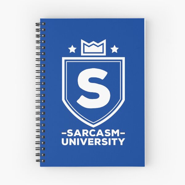 Item preview, Sarcasm University Funny Logo #4 designed and sold by SalahBlt.