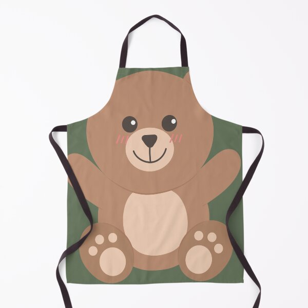 Item preview, Green Teddy Bear Cover designed and sold by peachyline.