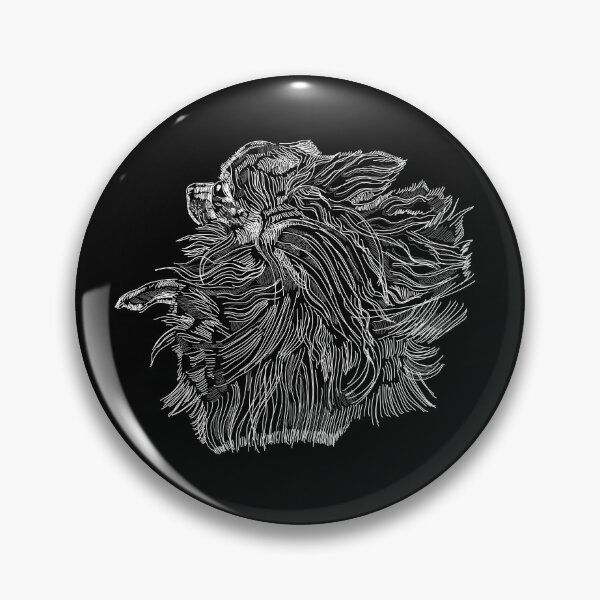 Item preview, Adventures of Le Dog. Flower. Black Edition. designed and sold by Short Stories Me.