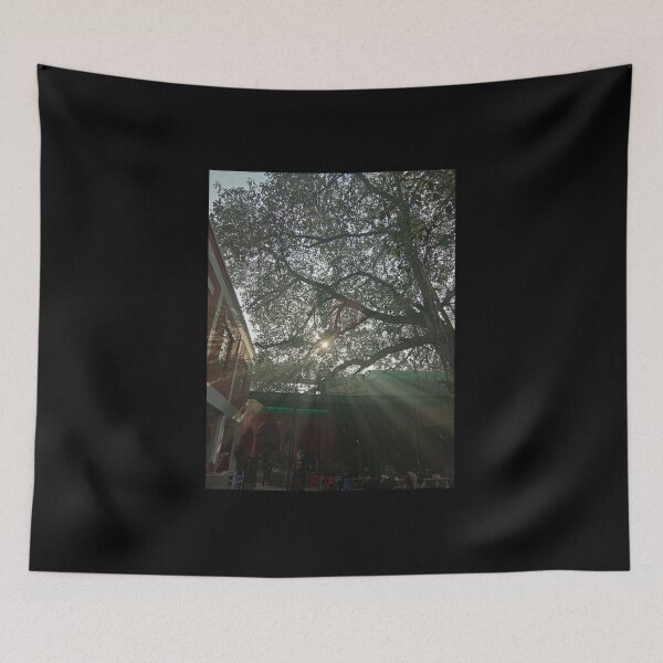 Item preview, sun rays through tree branches designed and sold by basitcv.