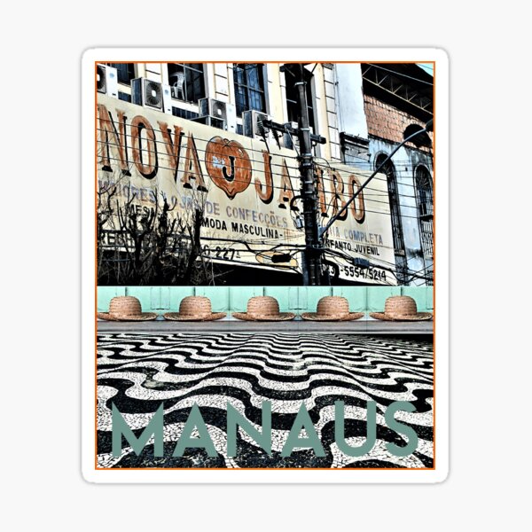 MANAUS, Brasilien Sticker