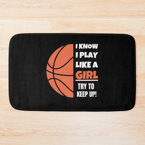 Item preview, I Know I Play Like A Girl Try To Keep Up designed and sold by momsnpops.