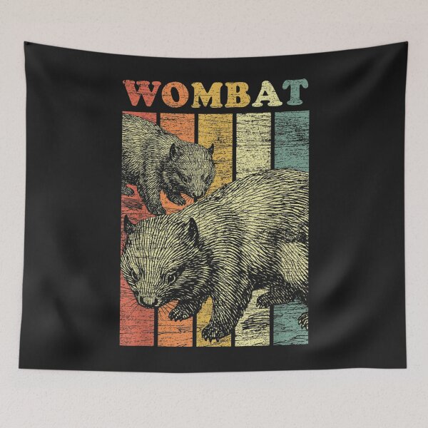 Item preview, Wombat retro designed and sold by Saiyarad.