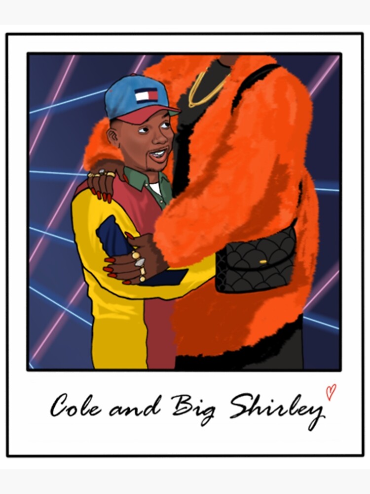 Did They Ever Show Big Shirley On Martin "Martin Cole luvs Big Shirley" Poster for Sale by Odossey | Redbubble