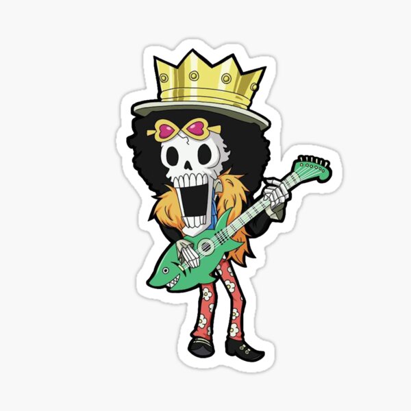 one piece brook sticker for sale by jdr27 redbubble