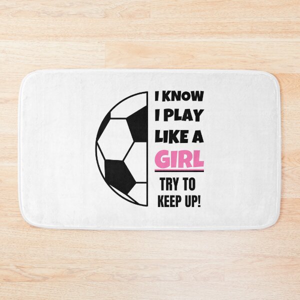 Item preview, I Know I Play Like A Girl Try To Keep Up designed and sold by momsnpops.