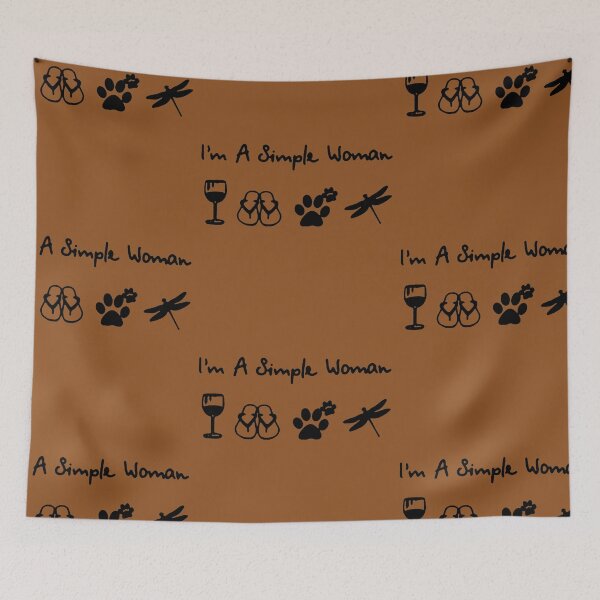 Item preview, im a simple woman designed and sold by Soithside87.