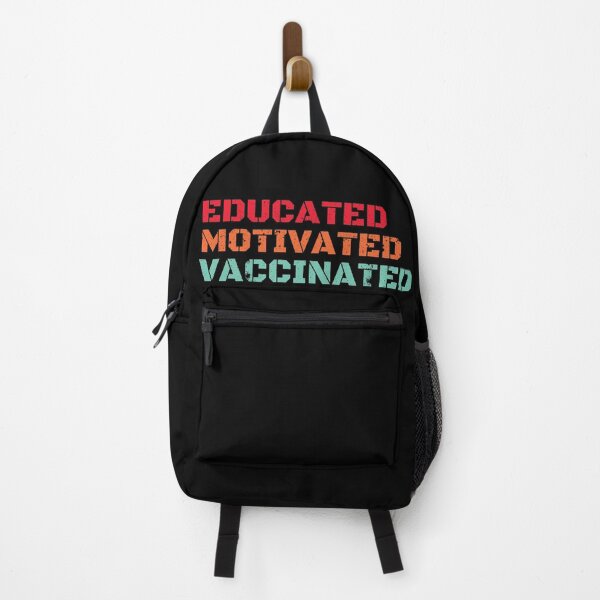 Item preview, Educated, Motivated, Vaccinated designed and sold by MysticMacaw.
