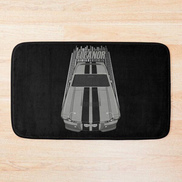 Item preview, Ford Mustang Shelby GT500 Eleanor 1967 Fastback - Grey and Black Stripes designed and sold by V8social.