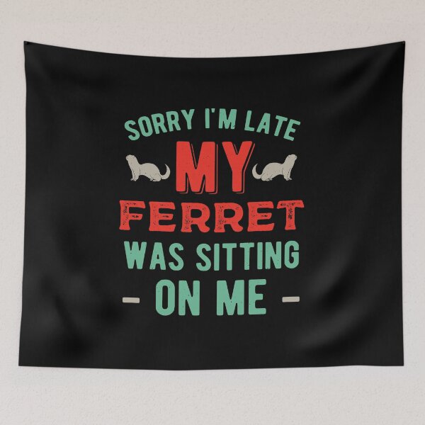 Item preview, Ferret Funny designed and sold by artworkbyrihen.
