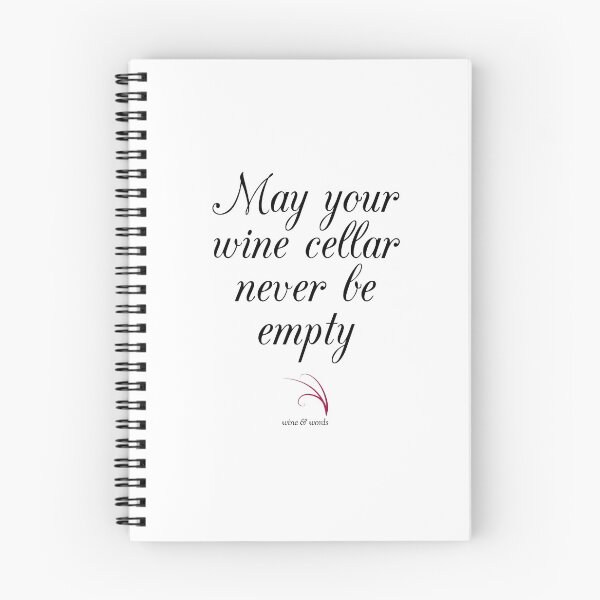 Item preview, Wine wish - may your wine cellar never be empty designed and sold by wineandwords.