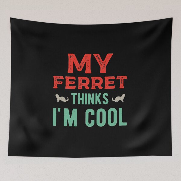 Item preview, Ferret Funny designed and sold by artworkbyrihen.