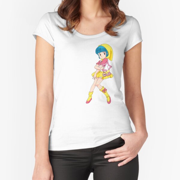 YU - Creamy mami Fitted Scoop T-Shirt