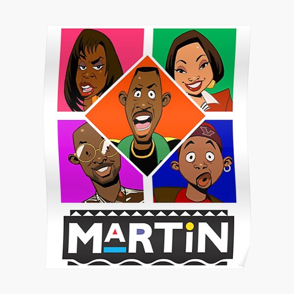 "Martin Show Tv This is Martin show tv" Poster for Sale by Odossey