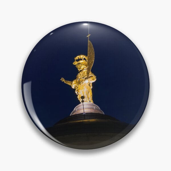 Item preview, Saint Alexander of Bergamo Gold Statue Crowning the Dome of the Cathedral designed and sold by Georgia Mizuleva.