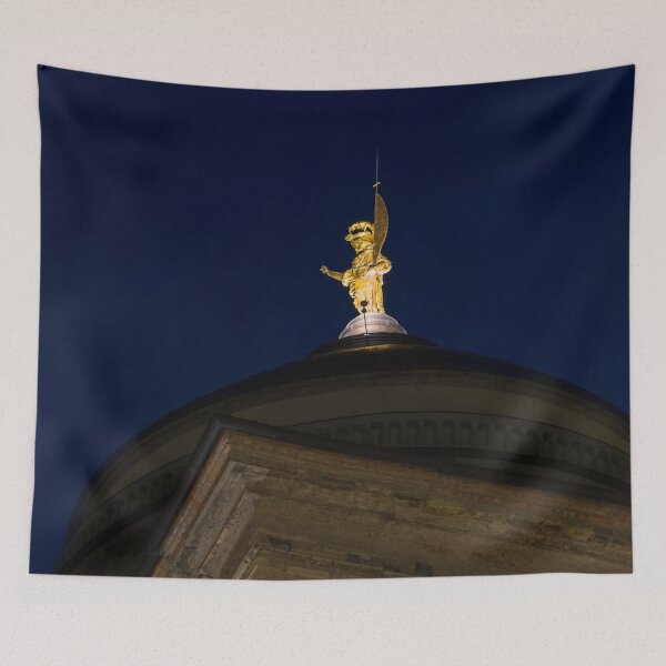 Item preview, Saint Alexander of Bergamo Gold Statue Crowning the Dome of the Cathedral designed and sold by Georgia Mizuleva.