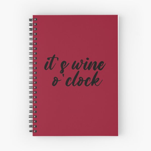 Item preview, it's wine o'clock designed and sold by itsthekween.