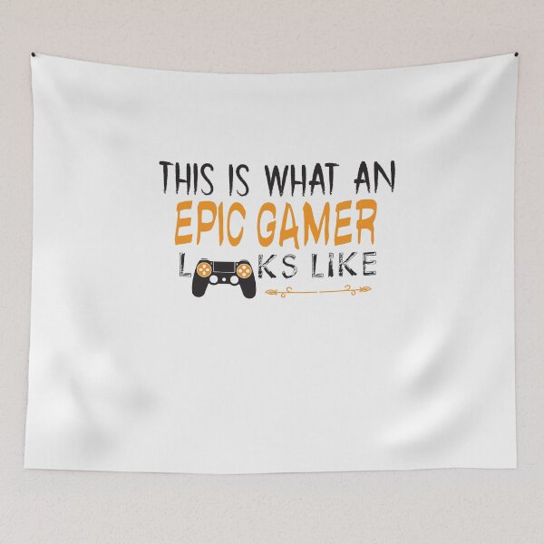 Item preview, This is what an epic gamer looks like - gamer - gaming designed and sold by Hannah  Pillic.