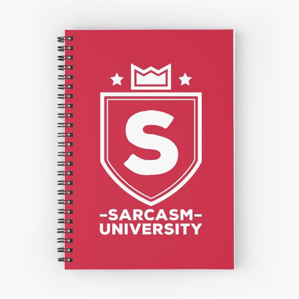 Item preview, Sarcasm University Funny Logo #8 designed and sold by SalahBlt.
