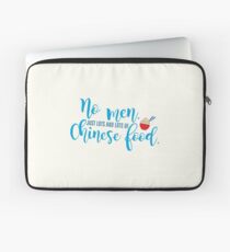 No men - Just chinese food - Gilmore Girls Laptop Sleeve