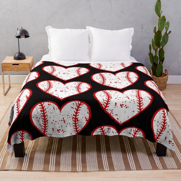 Item preview, Distressed Baseball Heart designed and sold by malibumanhattan.