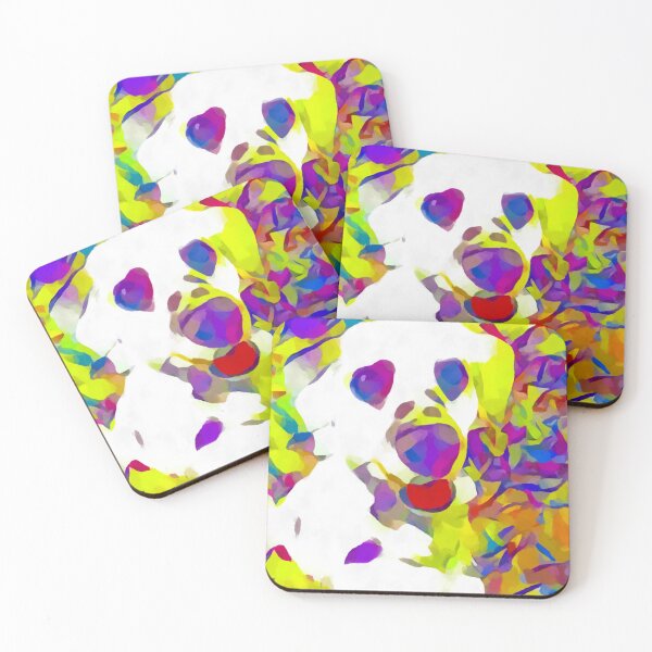 Item preview, Dog abstract painting 3 designed and sold by shrolts.