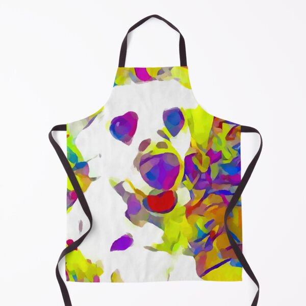 Item preview, Dog abstract painting 3 designed and sold by shrolts.