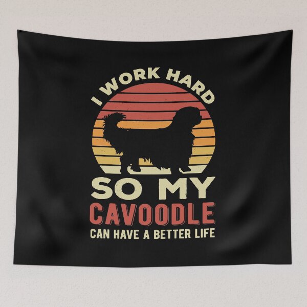 Item preview, Funny Cavoodle designed and sold by artworkbyrihen.