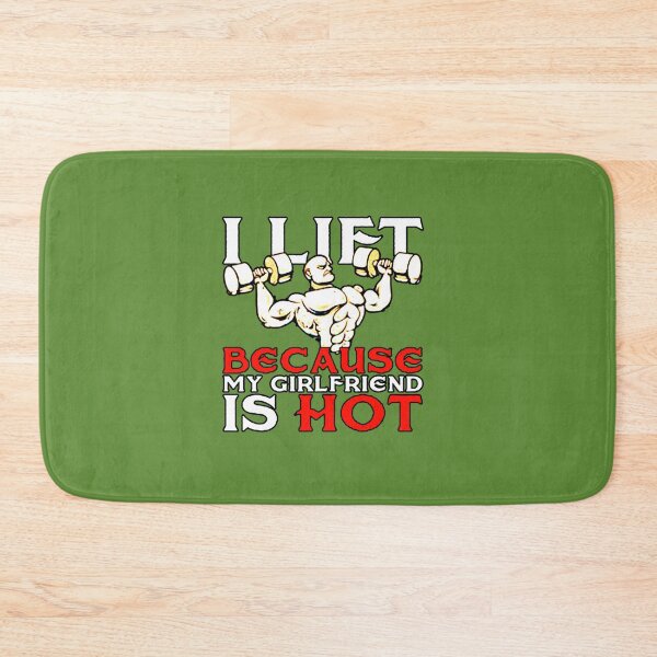 Item preview, i lift because my girlfriend is hot designed and sold by Soithside87.