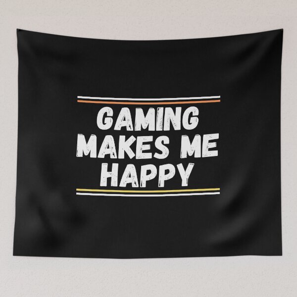 Item preview, Gaming Makes Me Happy designed and sold by HobbyRoost.