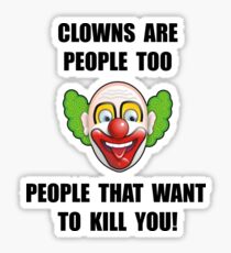 Clown Kill Sticker