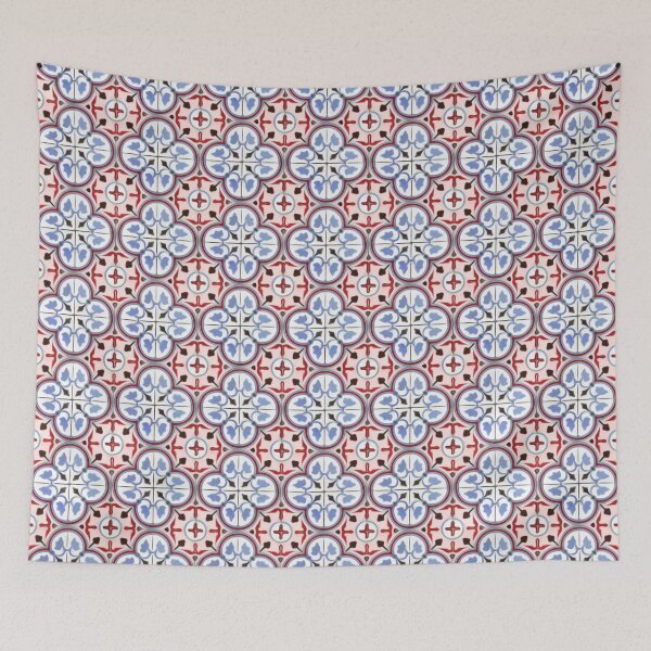 Item preview, Floor Series: Thian Hock Keng Tiles 18 designed and sold by guoshengz.