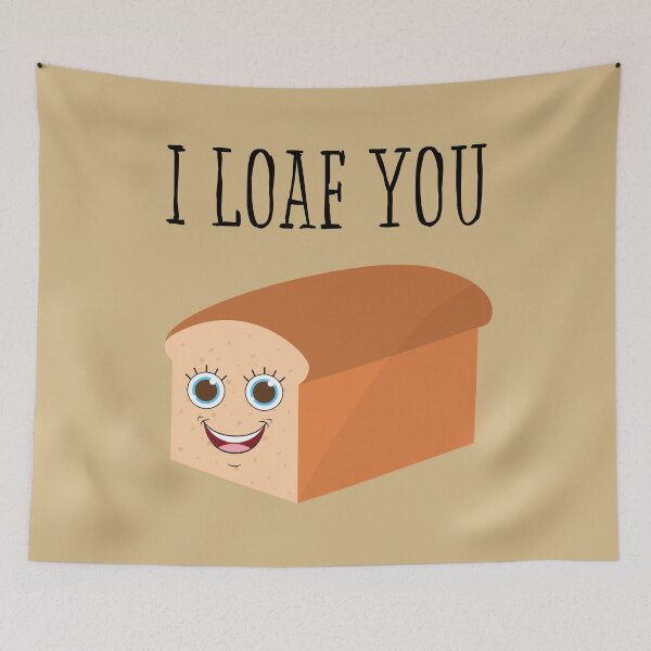 Item preview, I Loaf You - Black designed and sold by ArtStore20.