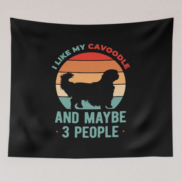 Item preview, Funny Cavoodle designed and sold by artworkbyrihen.