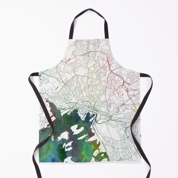 Item preview, Oslo Watercolor Map by Zouzounio Art designed and sold by zouzounioart.