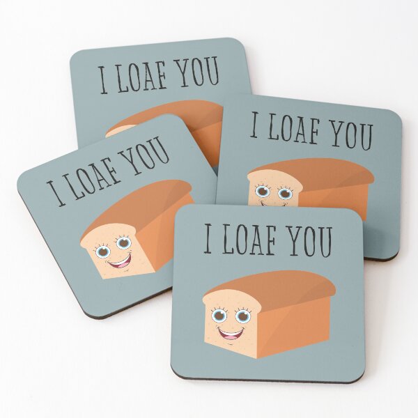 Item preview, I Loaf You - Black designed and sold by ArtStore20.