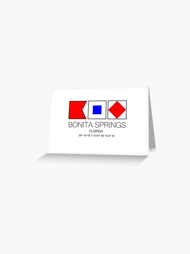 Florida Flag Place Card