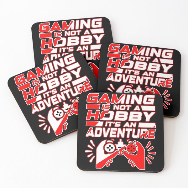 Item preview, Gaming is not a hobby, it's an adventure. Gamer Gift Idea designed and sold by AS-Shirts.